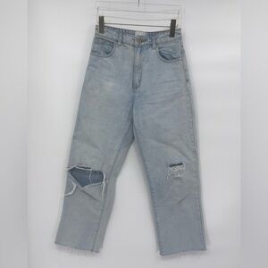 Abrand‎ venice straight light wash jeans size 26